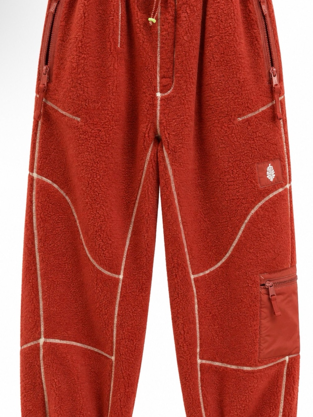 Free People Women’s Rust Fleece Jogger Pants